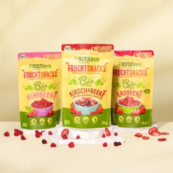 Gefriergetrocknete Früchte, BIO Trio Set 3 x 70g
