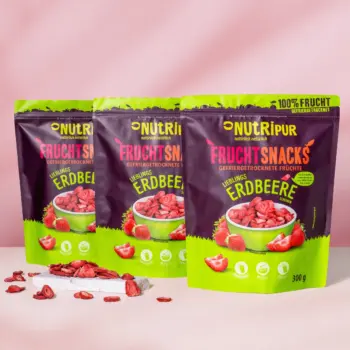 Gefriergetrocknete Erdbeeren 3er Set (3x300 g)