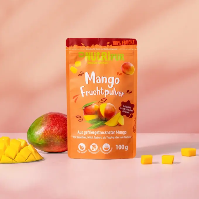Fruchtpulver Mango, gefriergetrocknet – Bild 2