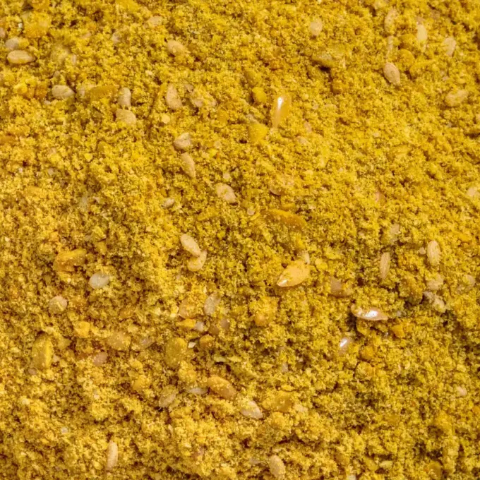 Makroaufnahme des nährstoffoptimierten Saucenpulvers
