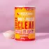 Hier ist ein Produktbild des SuperClear Proteinpulvers mit Erdbeer- und Mango-Geschmack