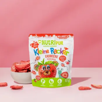 Gefriergetrocknete Früchte, Kleine Racker - Erdbeere