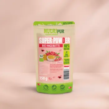 Hier ist ein Produktbild vom SuperPowder Bio Hagebutte von NutriPur