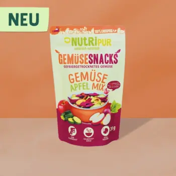 Gefriergetrockneter Gemüsesnack "Gemüse-Apfel-Mix"