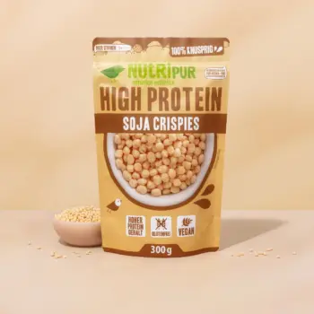 Produktbild der High-Protein Soja-Crispies von NutriPur