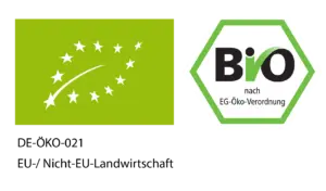 Bild des Bio-Siegels DE-ÖKO-021 EU-/ Nicht-EU-Landwirtschaft