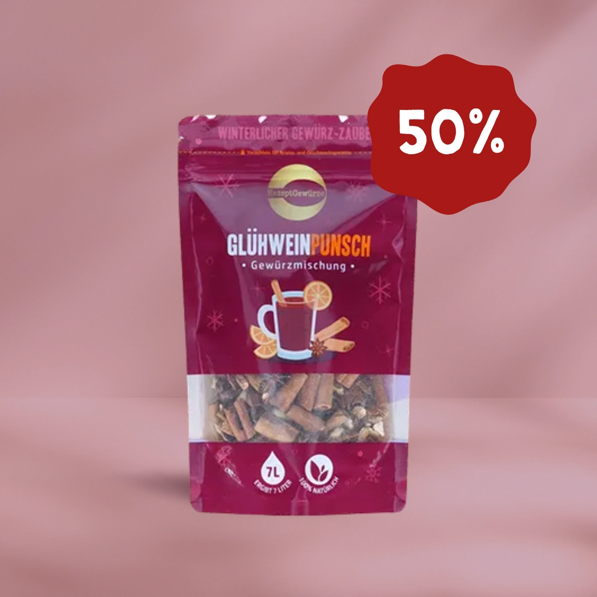 Hier ist ein Produktbild vom Bio Punsch- und Glühweingewürz von NutriPur