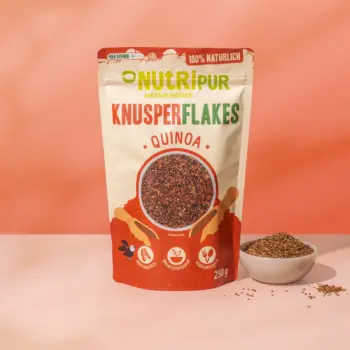 Produktbild der Quinoa-Knusperflakes von Nutripur