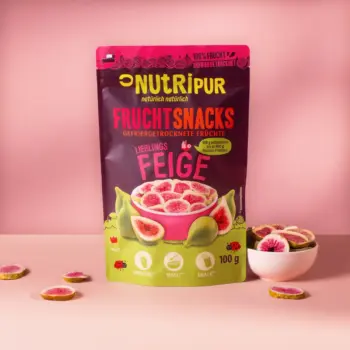 Produktbild der gefriergetrockneten Feigen von NutriPur
